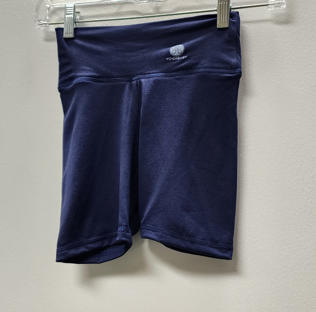 Girls Navy Bike Shorts