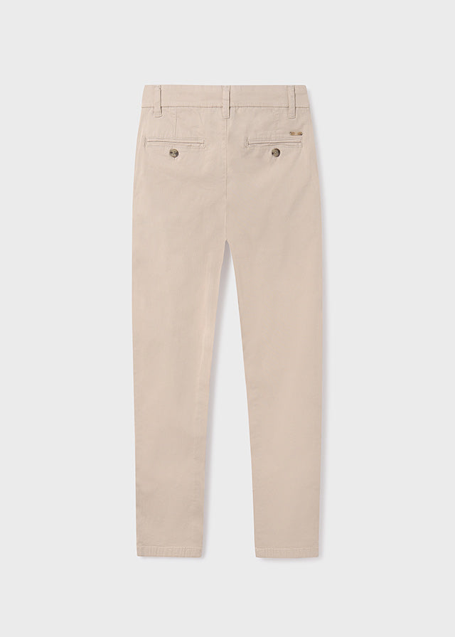 Boys Casual Dress Pants, Cream / 16 / JBB