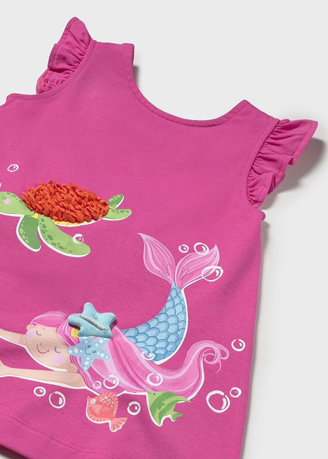 mermaid dress juniors Girls Mermaid & Turtle Dress – The Plaid Giraffe