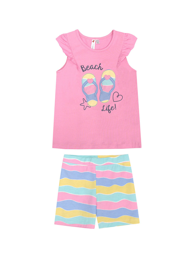 Tangerine Sky Girls Infants Toddlers Kids Juniors Top Bike Shorts Flip Flops Stripes Beach The Plaid Giraffe Children's Boutique