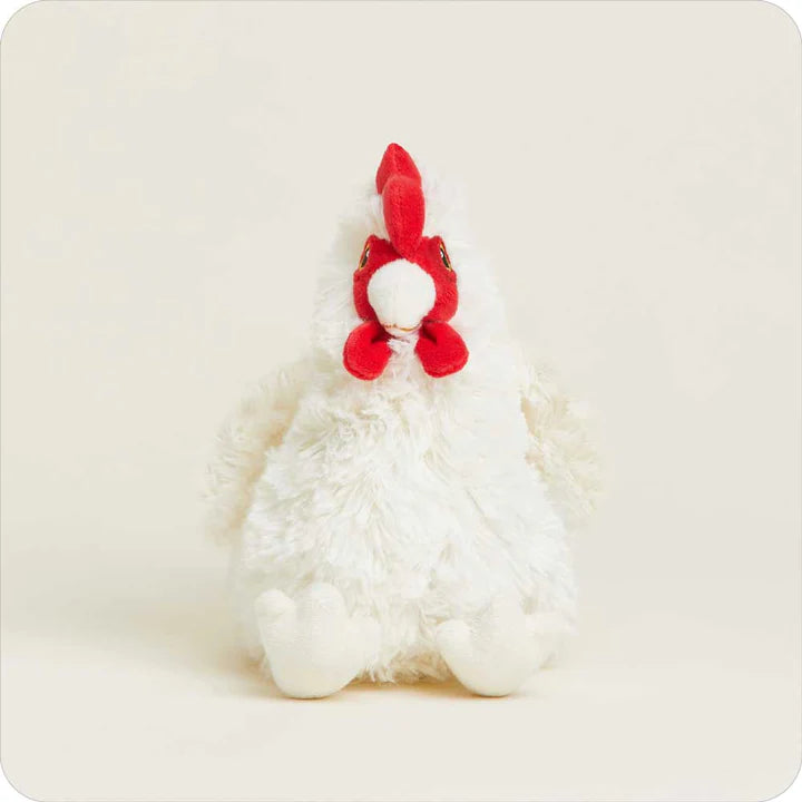 Warmies(R) Girls Boys Unisex Chicken Stuffed Animals The Plaid Giraffe Childrens Boutique