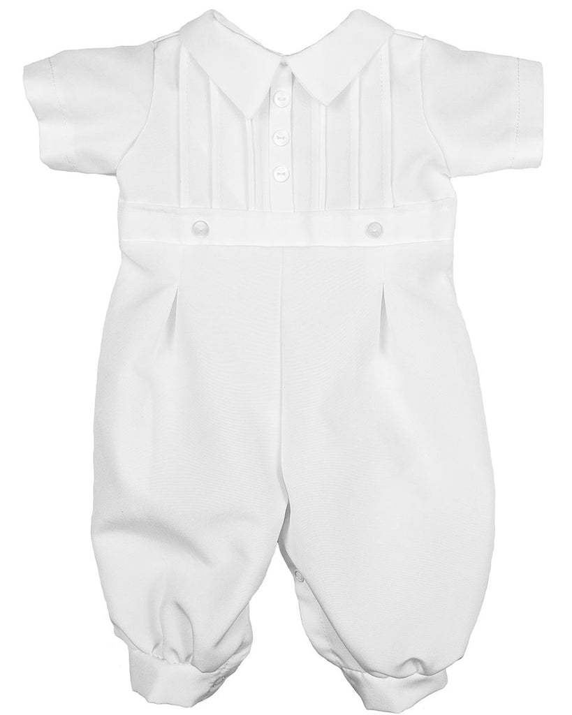 Little Things Mean A Lot Boys Infants Christening Suit Romper The Plaid Giraffe Childrens Boutique