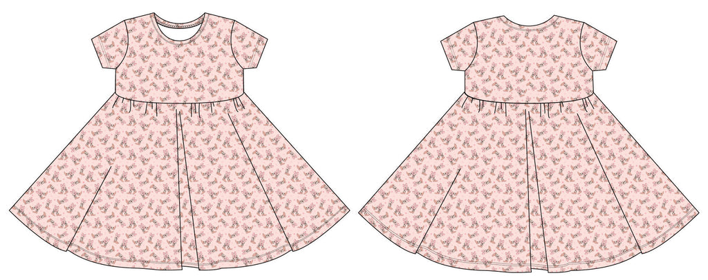 Sweet Bamboo Boys Girls Infants Toddlers Kids Juniors Twirl Dress Cowgirl Boots Bamboo The Plaid Giraffe Children's Boutique
