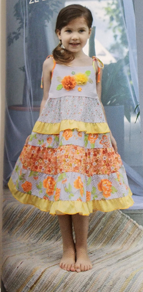 ZaZa Couture Girls Infants Toddlers Kids Juniors Dress Stripes Marigolds Flowers Polka Dots The Plaid Giraffe Children's Boutique