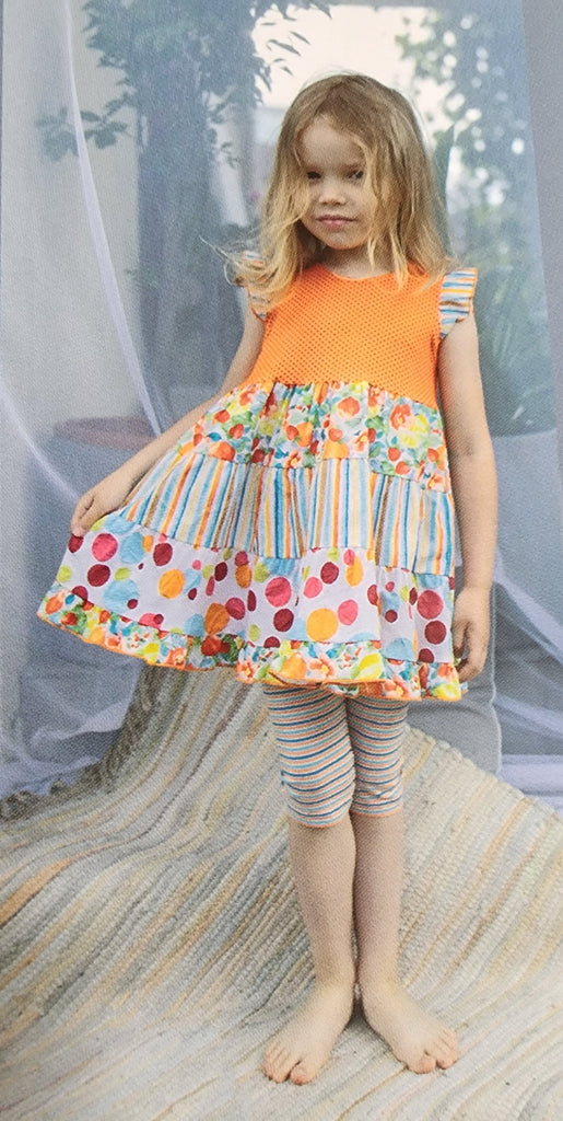 ZaZa Couture Girls Infants Toddlers Kids Juniors Tunic Top Capri Leggings Stripes Polka Dots Fruit Food The Plaid Giraffe Children's Boutique