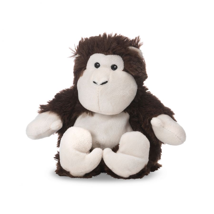 Warmies(R) Girls Boys Unisex Monkey Stuffed Animals The Plaid Giraffe Childrens Boutique