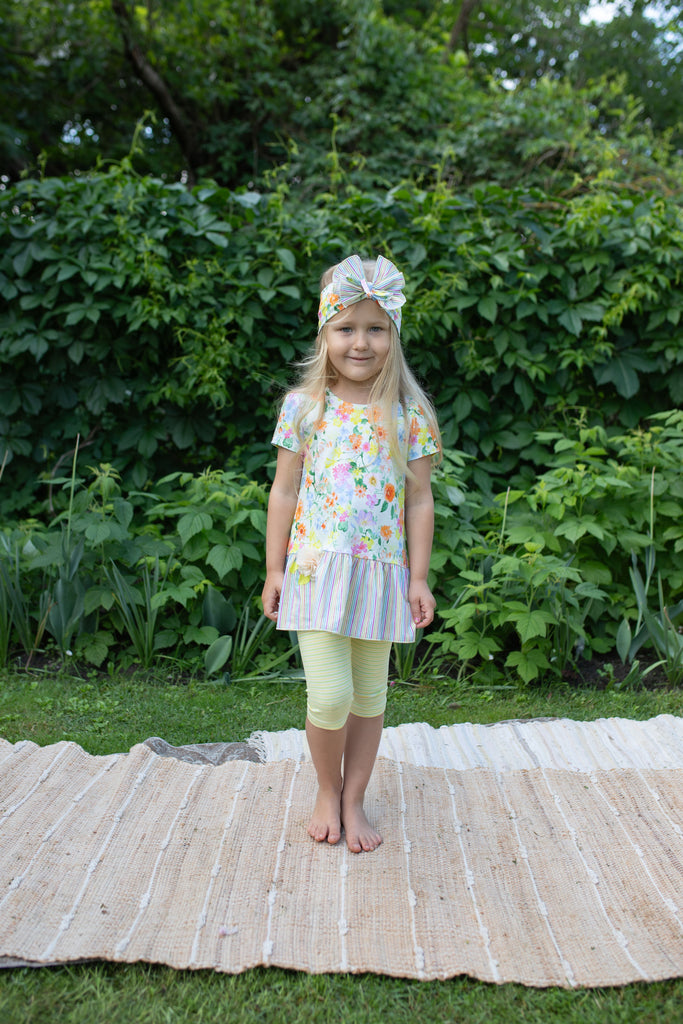 ZaZa Couture Girls Infants Toddlers Kids Juniors Top Capri Leggings Flowers Polka Dots Stripes The Plaid Giraffe Children's Boutique
