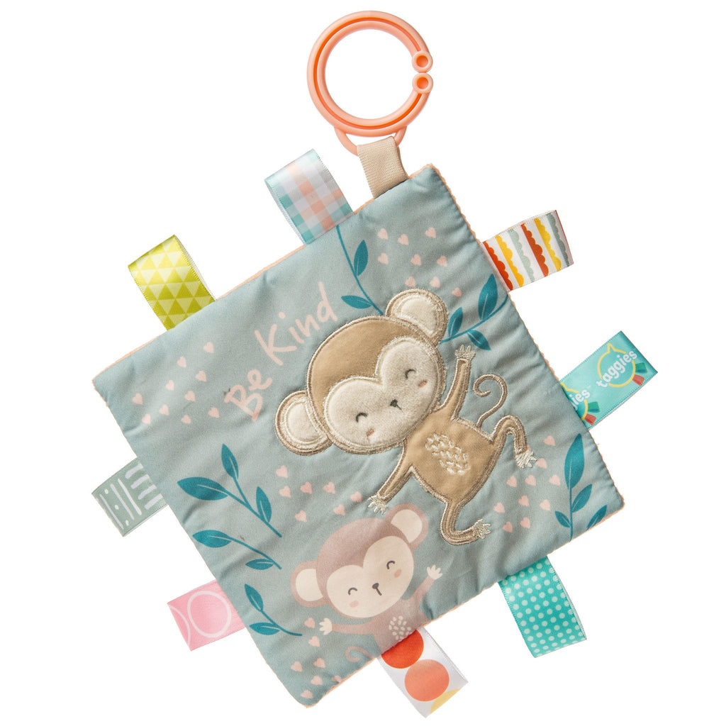 Mary Meyers Boys Girls Unisex Infants Toddlers Crinkle Soft Taggies Toys Be Kind Monkey Jungle Animals The Plaid Giraffe Childrens Boutique