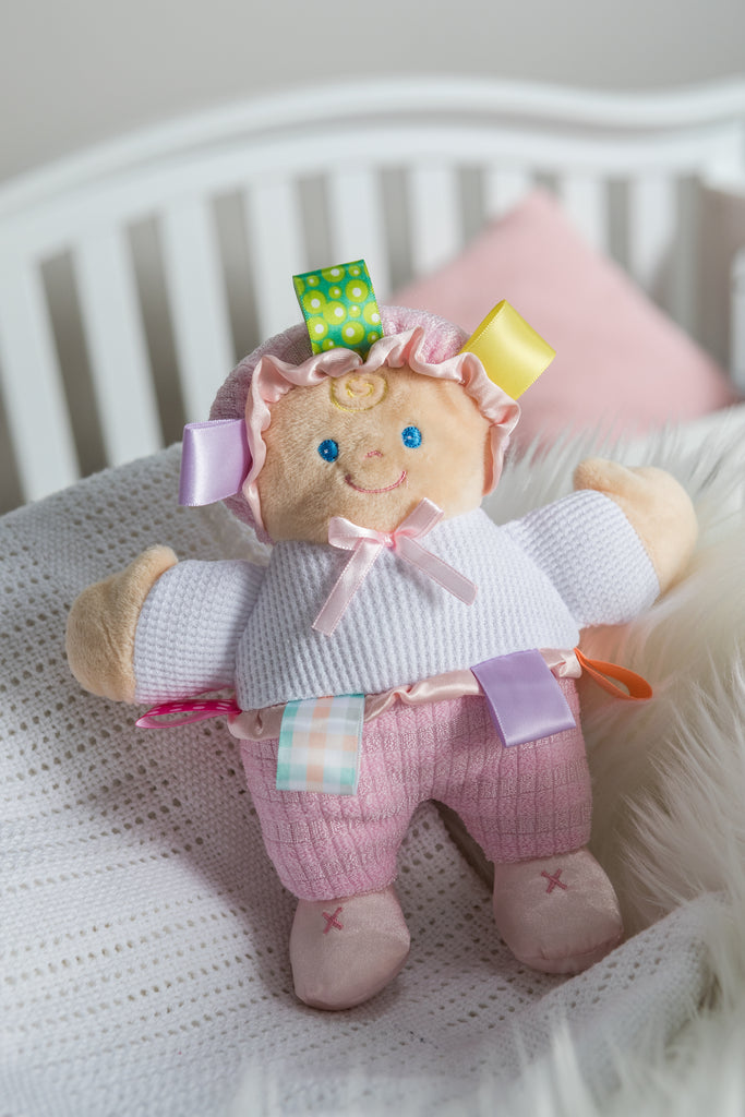 Mary Meyers Boys Girls Unisex Infants Toddlers Baby Doll Soft Taggies Toys The Plaid Giraffe Childrens Boutique