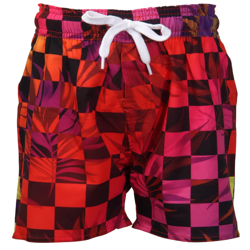 Wes & Willy Boys Toddlers Kids Juniors Swimsuit Ombre Checkered The Plaid Giraffe Childrens Boutique