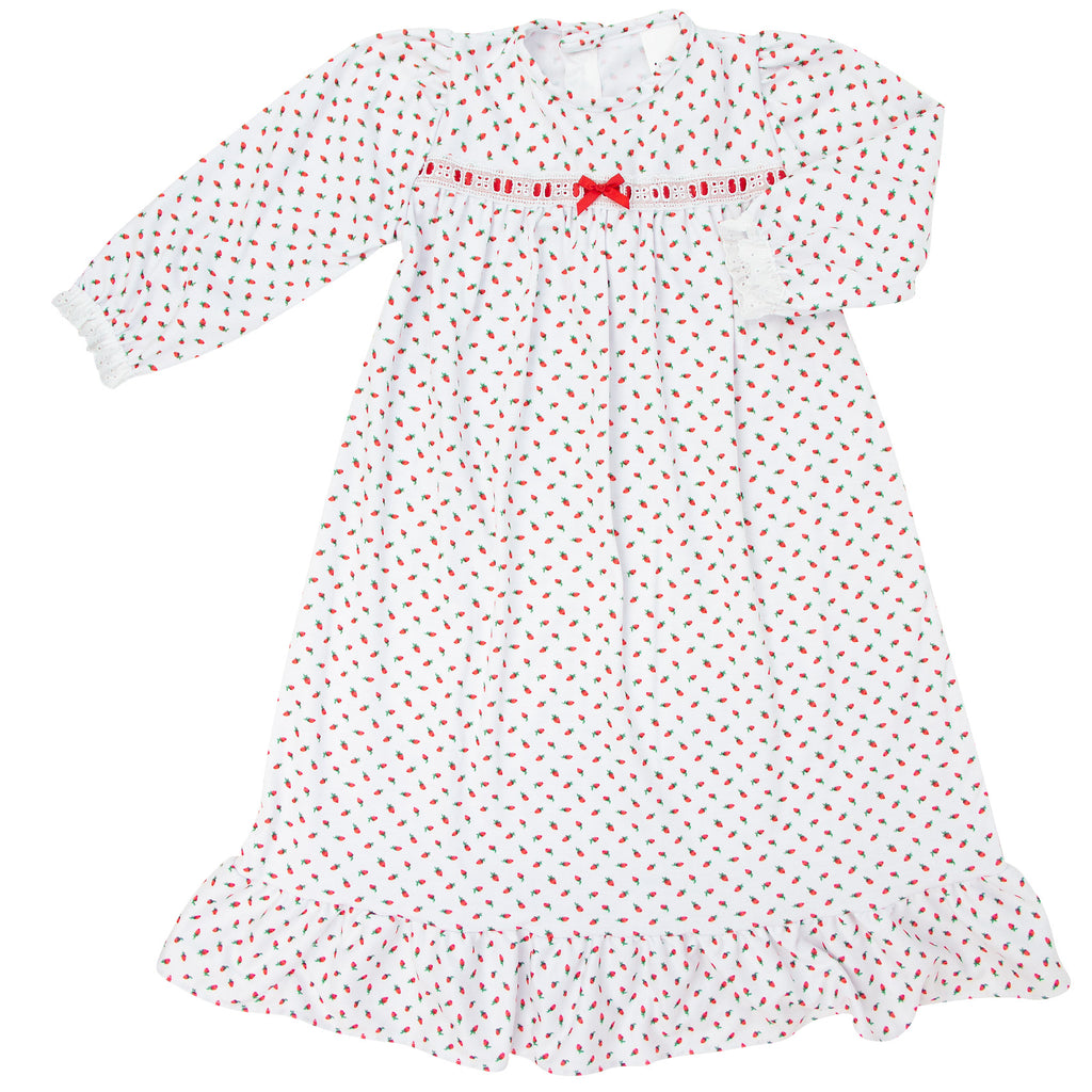 Laura Dare Girls Toddlers Kids Juniors Nightgown Roses Sleepwear The Plaid Giraffe Childrens Boutique