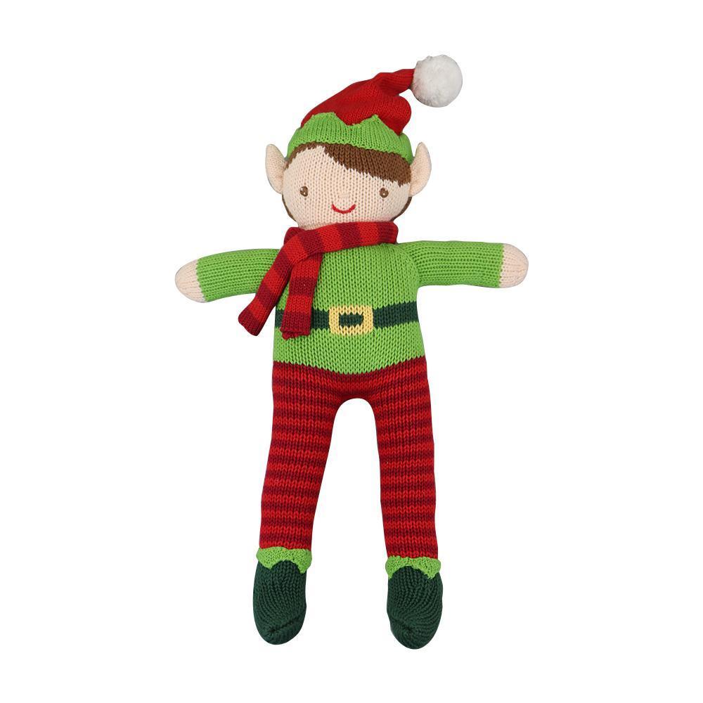 Zubels Boys Girls Infants Toddlers Toys Elf Doll Christmas Holiday The Plaid Giraffe Childrens Boutique