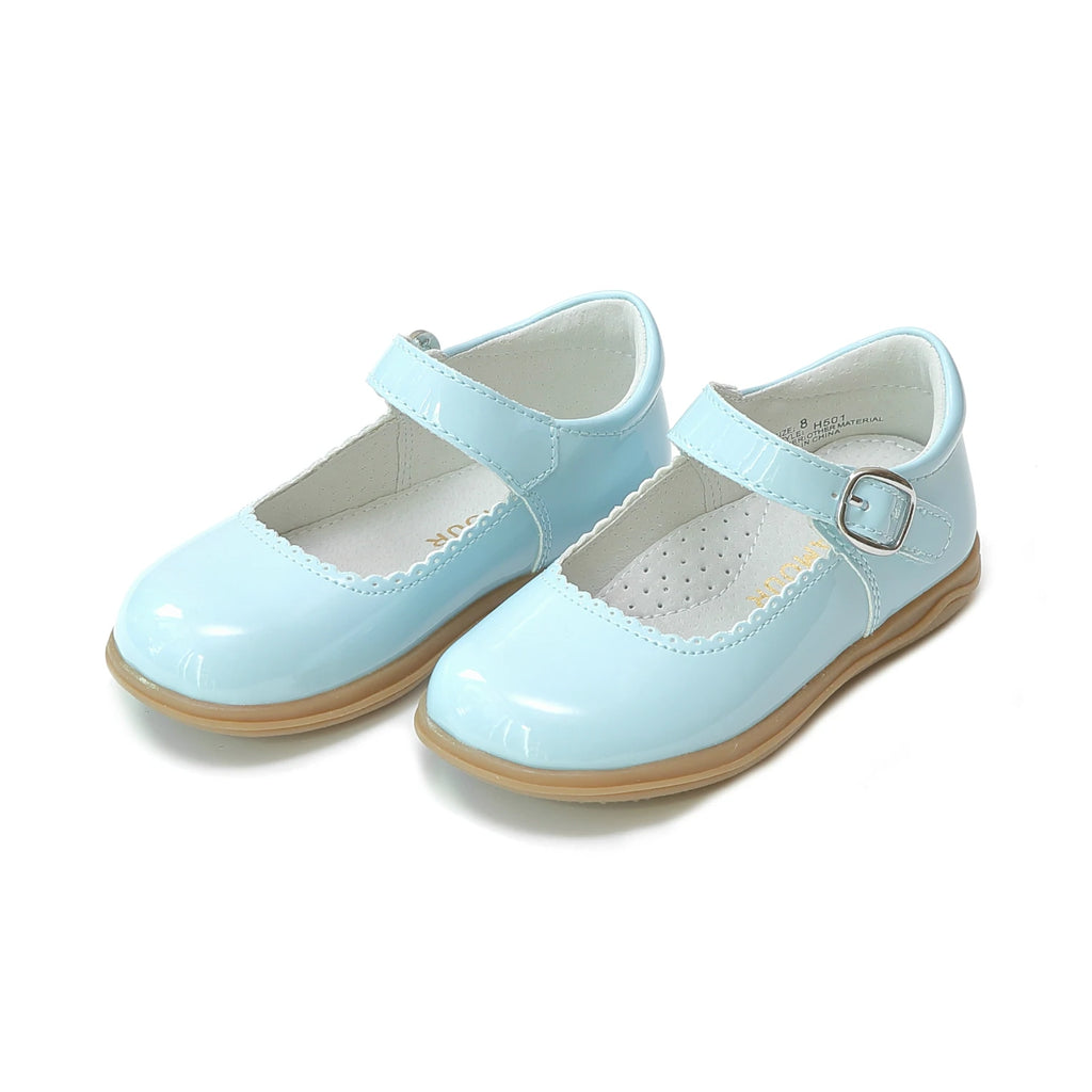 L'Amour Shoes Girls Kids Mary Janes The Plaid Giraffe Childrens Boutique