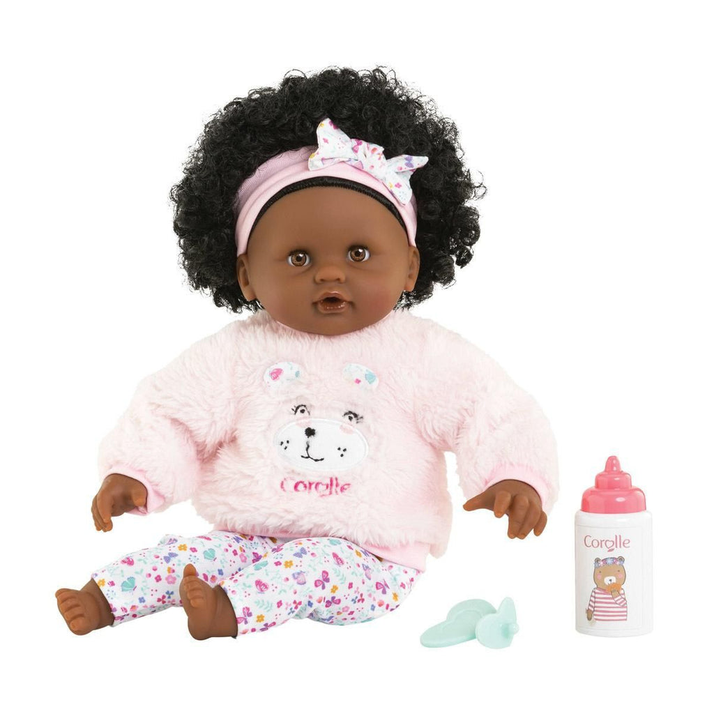 Corolle Girls Boys Infants Toddlers Kids Baby Dolls Bebe Calin Caroline African American Toys Vanilla Scent The Plaid Giraffe Children's Boutique