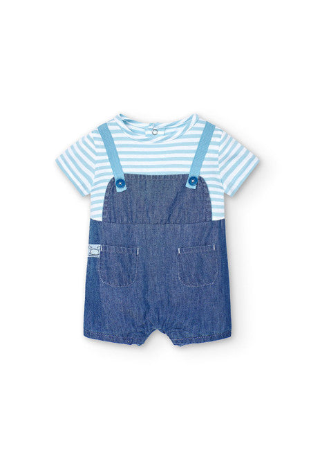 Toddler Boys Cartoon Embroidery Denim Overalls | Toddler boy outfits,  Dungaree for kids, Young boys clothing