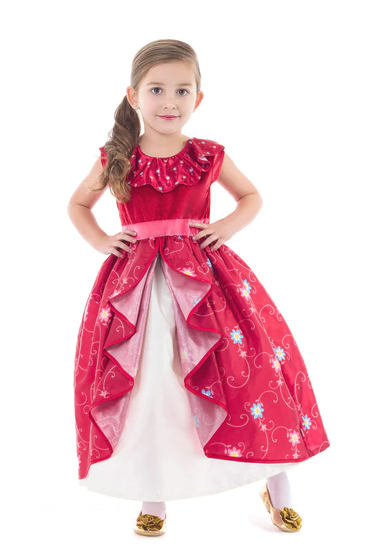 Little Adventures Girls Toddlers Kids Juniors Dress Up Ruby Princess Dress The Plaid Giraffe Childrens Boutique