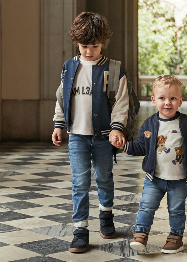 Mayoral Girls Boys Infants Toddlers Kids Juniors Denim Jeans Adjustable Waist The Plaid Giraffe Children's Boutique