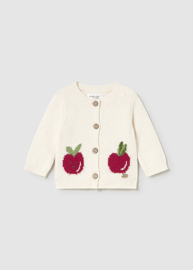 Girls Apple Cardigan