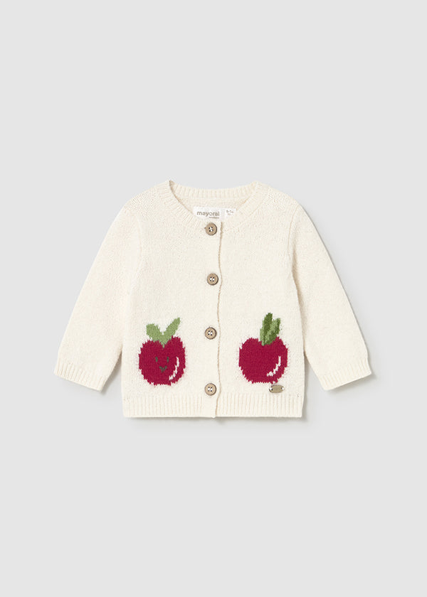 Girls Apple Cardigan