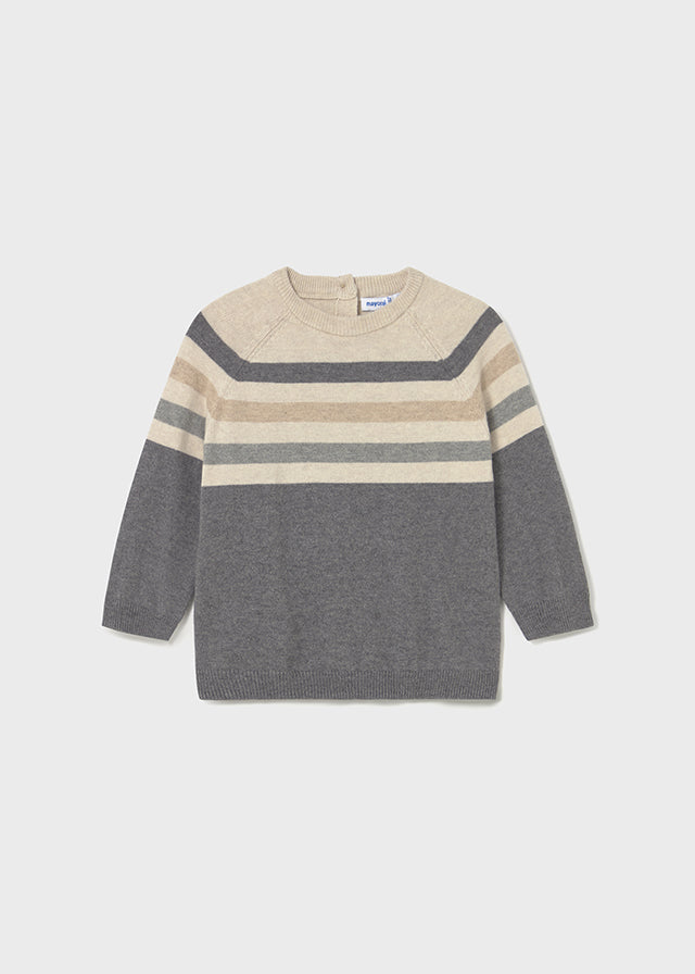 Mayoral Girls Boys Infants Toddlers Kids Juniors Sweater Striped Yoke The Plaid Giraffe Children's Boutique