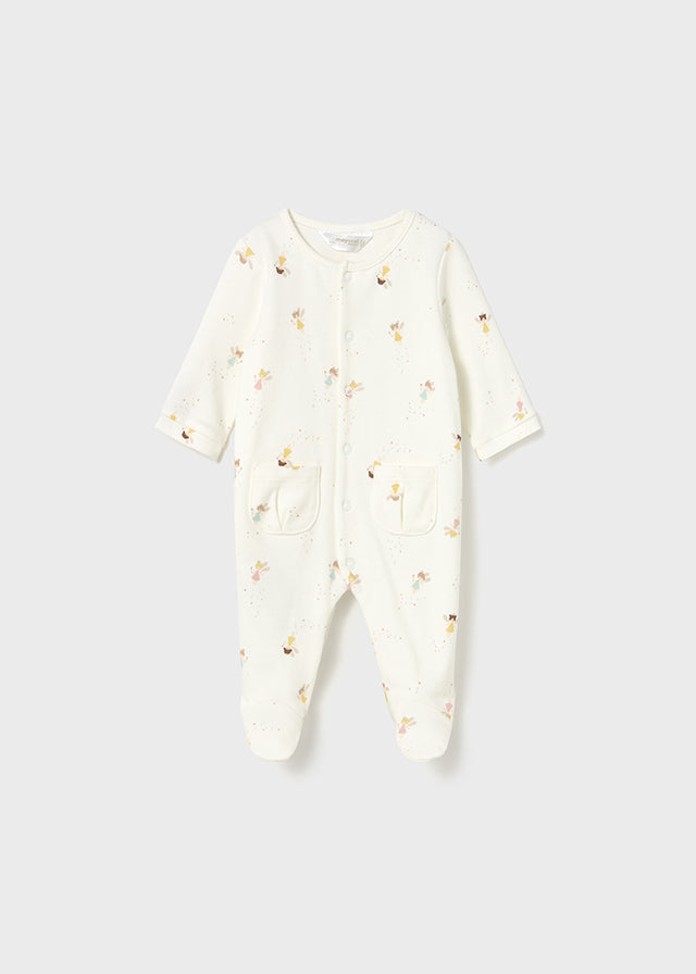 Mayoral Girls Boys Infants Toddlers Kids Juniors Footie Sleeper Sleepwear Nightwear Fairies 100% Cotton The Plaid Giraffe Children's Boutique