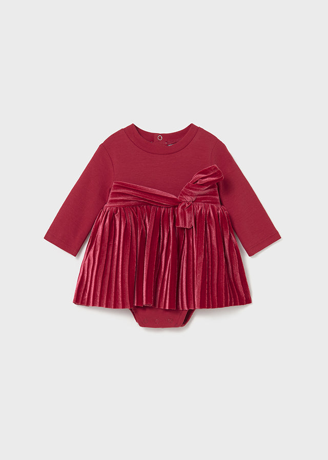 Mayoral Girls Boys Infants Toddlers Kids Juniors Velvet Dress Attached Bottoms Christmas Holiday The Plaid Giraffe Children's Boutique