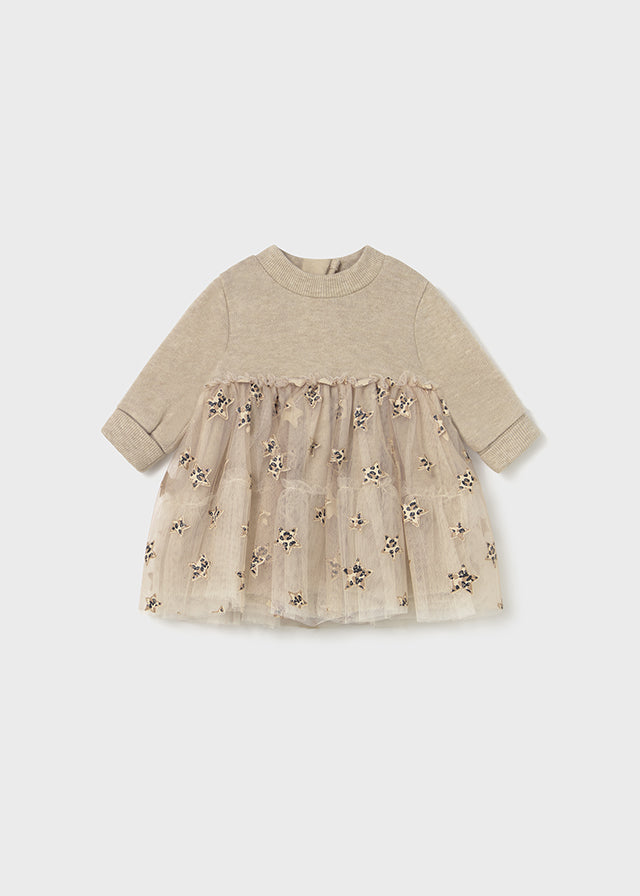 Girls Leopard Star Dress