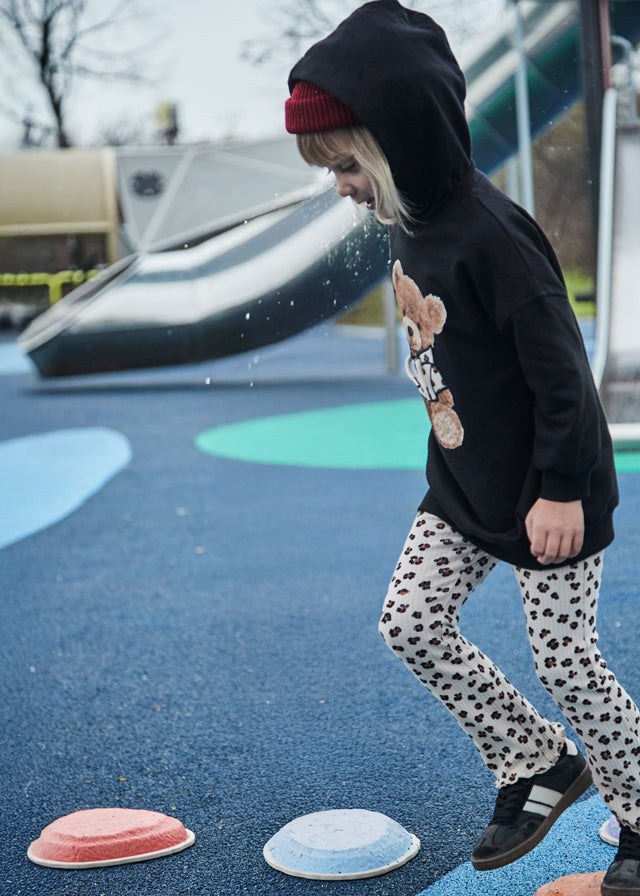 Mayoral Girls Boys Infants Toddlers Kids Juniors Leggings Leopard Print Flared Leg The Plaid Giraffe Children's Boutique