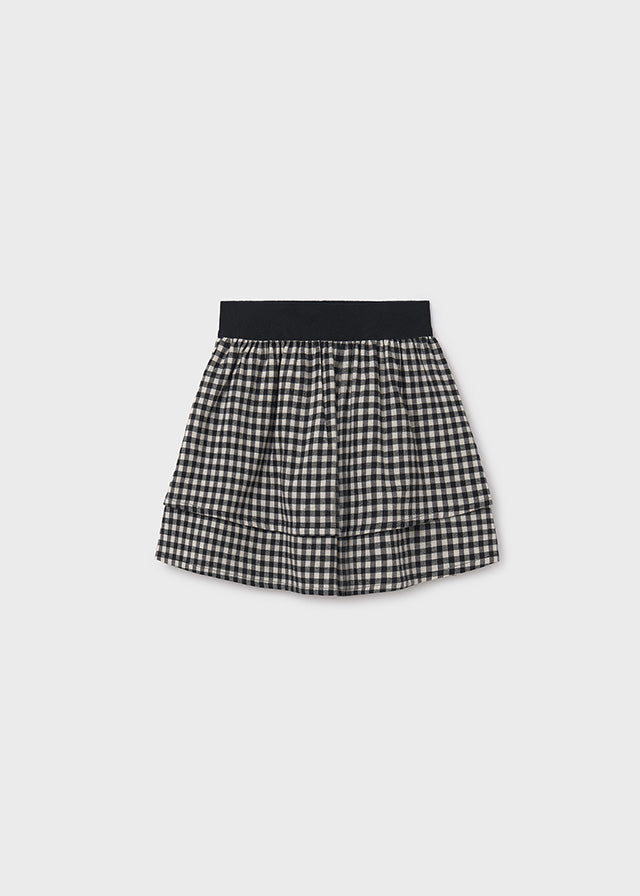 Girls Checkered Skirt