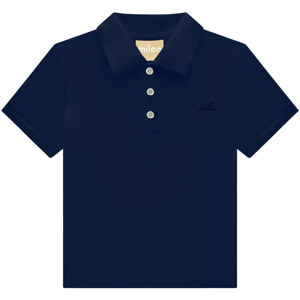 Milon Girls Boys Infants Toddlers Kids Juniors Polo Shirt 100% Cotton The Plaid Giraffe Children's Boutique