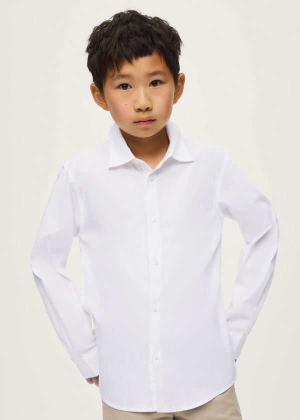 Boys Basic L/S Dress Shirt