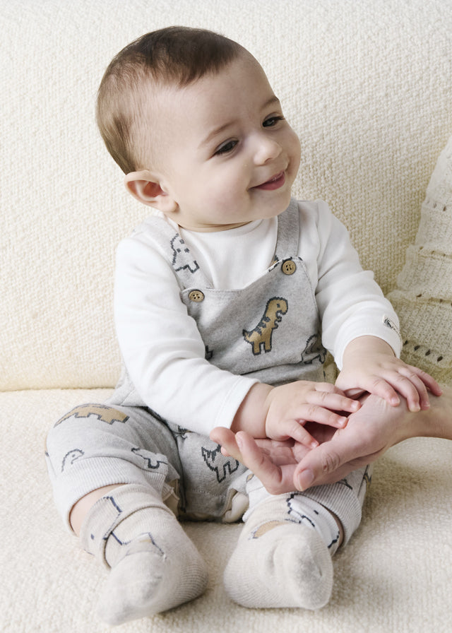 Boys Dino Romper