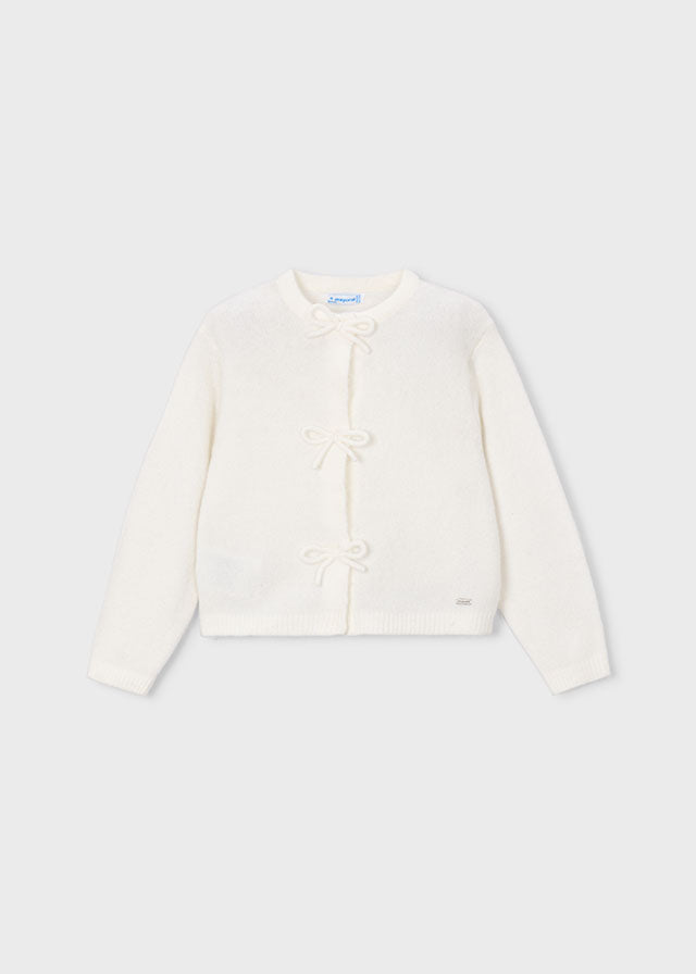 Girls Bow Cardigan - 4325