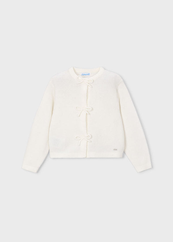 Girls Bow Cardigan - 4325