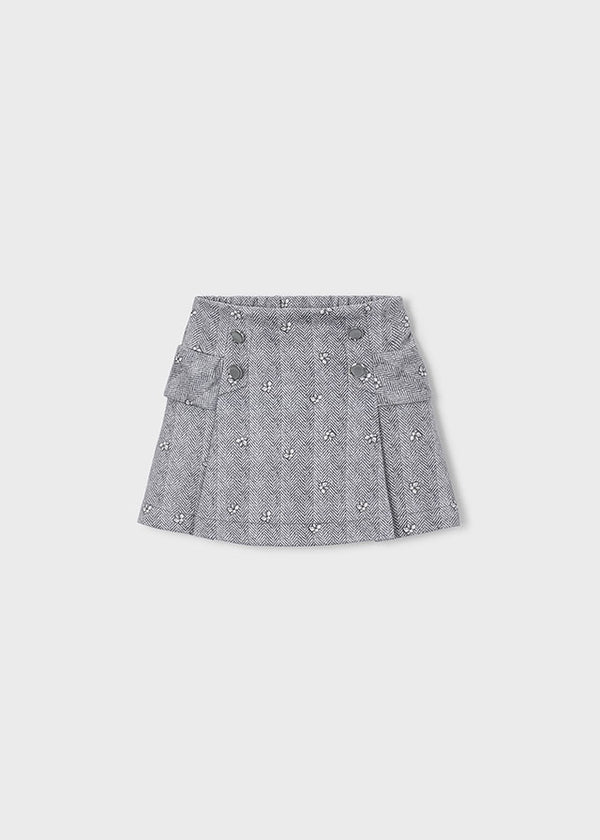 Girls Herringbone Skirt