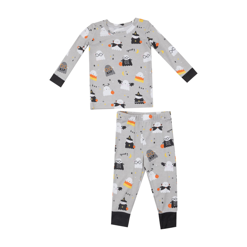 Angel Dear Boys Girls Infants Toddlers Kids Juniors Pajamas Sleepwear Nightwear Halloween Ghosts Bamboo The Plaid Giraffe Childrens Boutique