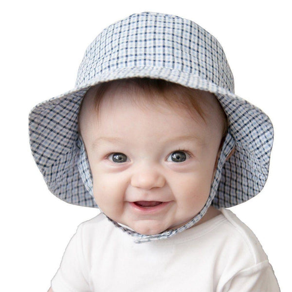 Huggalugs Infants Toddlers Boys Bucket Hat Plaid The Plaid Giraffe Childrens Boutique