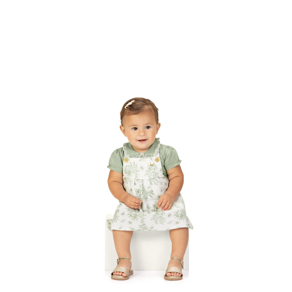 2 Piece Girls Bodysuit and Jumper