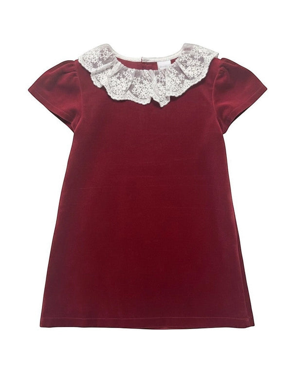 Carriage Boutique Girls Boys Infants Toddlers Kids Juniors Dress Romper Shirt Velvet Eyelet Lace Christmas Holidays Special Occasions Celebrations 100% Cotton The Plaid Giraffe Children's Boutique