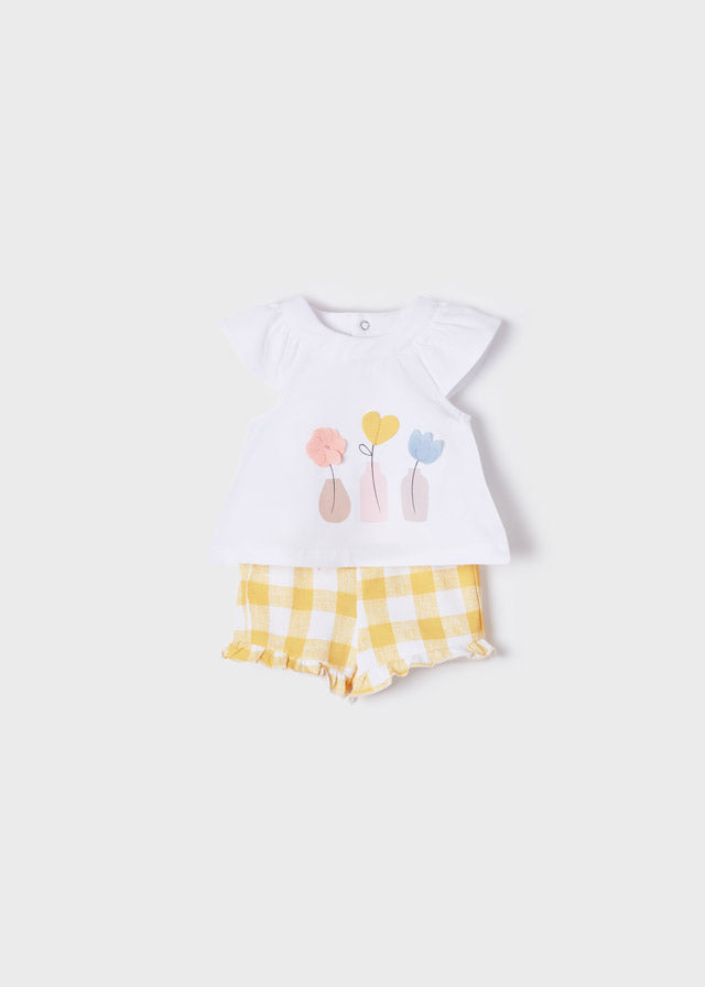 Mayoral Girls Boys Infants Toddlers Kids Juniors Top Shorts Flowers Checkered  The Plaid Giraffe Children's Boutique