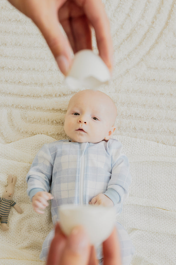 Petit Lem Girls Boys Infants Toddlers Kids Juniors Footie Sleeper Sleepwear Nightwear Plaid 100% Organic Cotton The Plaid Giraffe Childrens Boutique