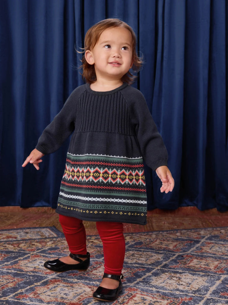 Girls Red Velour Leggings
