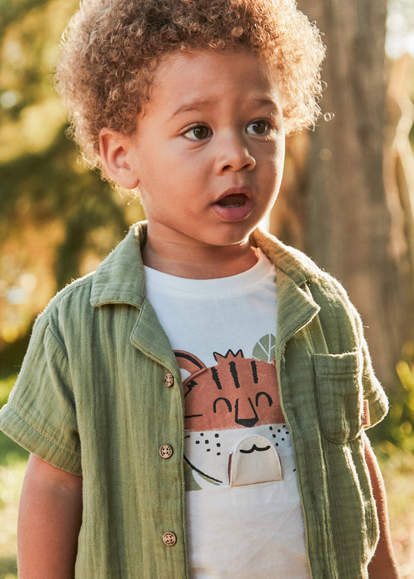 Boys S/S Tiger T-Shirt