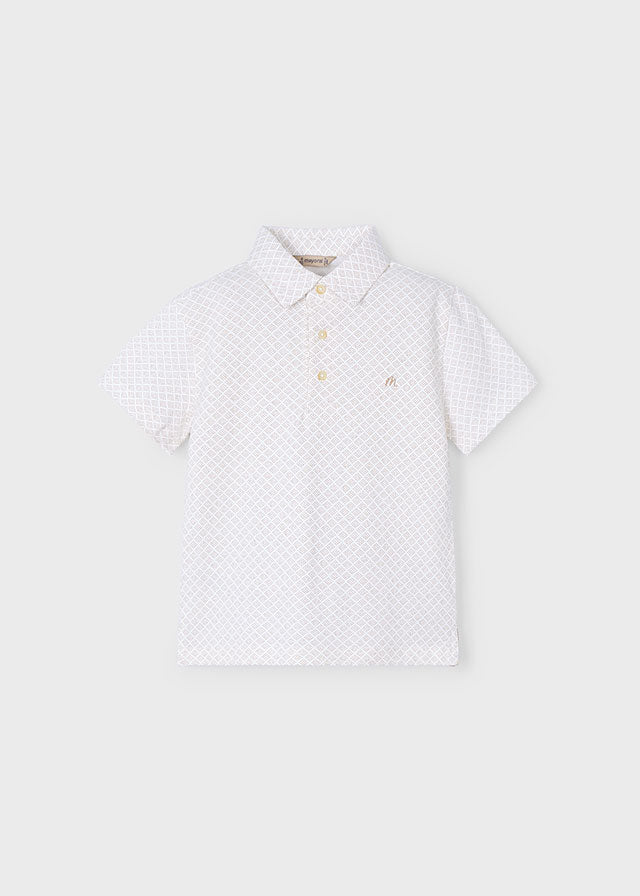 Boys S/S Knit Polo Shirt