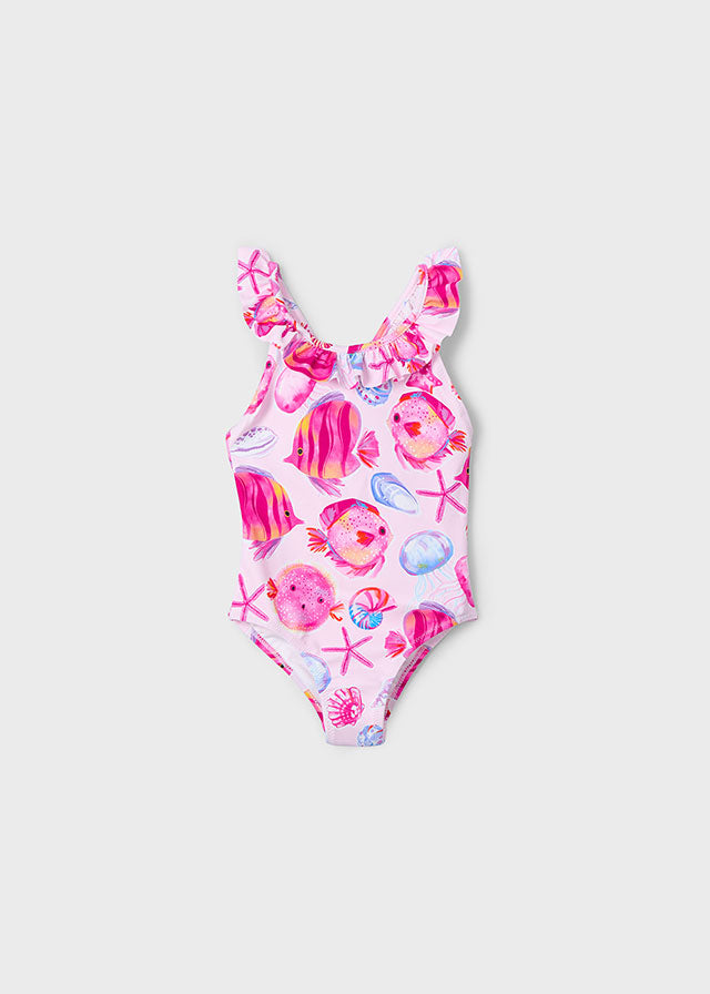 Girls Fish & Shell Swimsuit