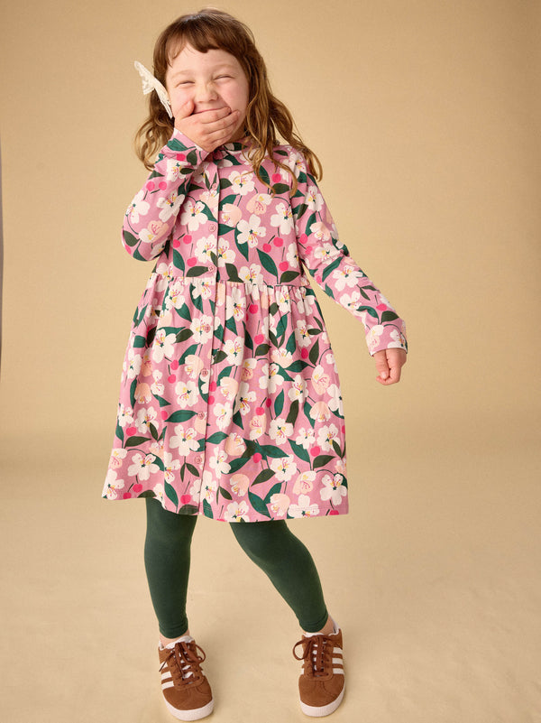Tea Collection Girls Boys Toddlers Kids Juniors Dress Cherry Blossoms The Plaid Giraffe Children's Boutique