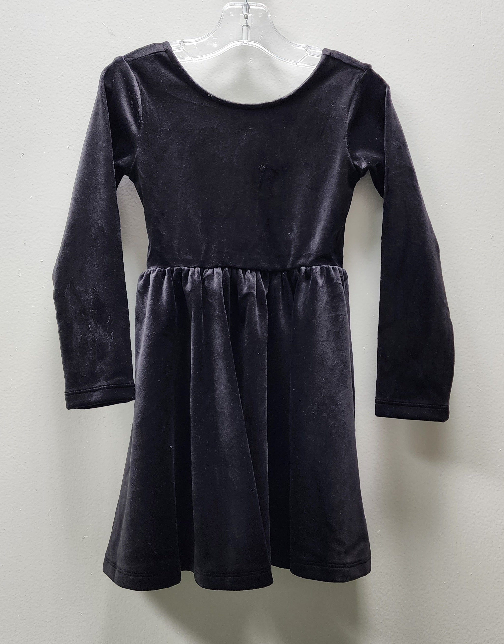 Girls Velvet L/S Ballet Dress – The Plaid Giraffe