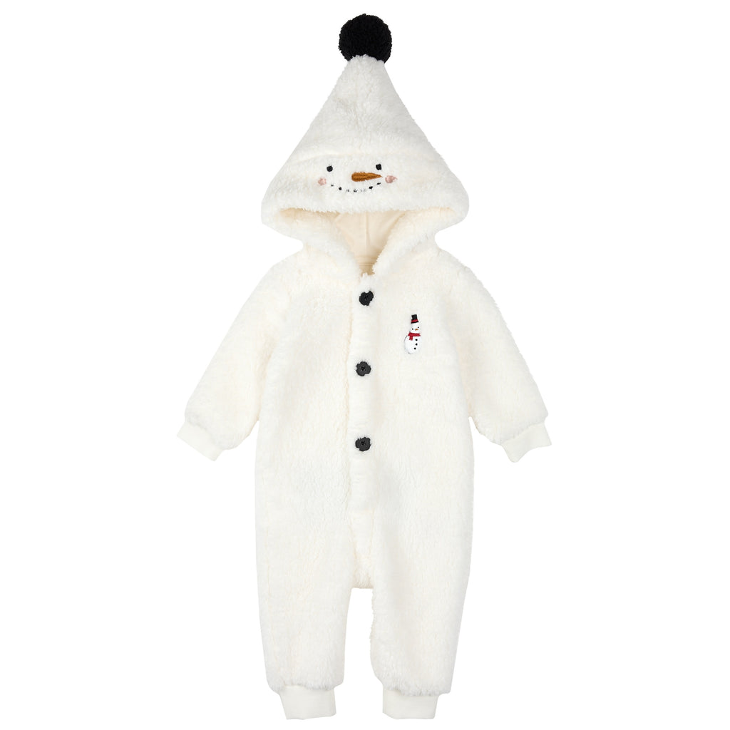 Unisex Snowman Playsuit