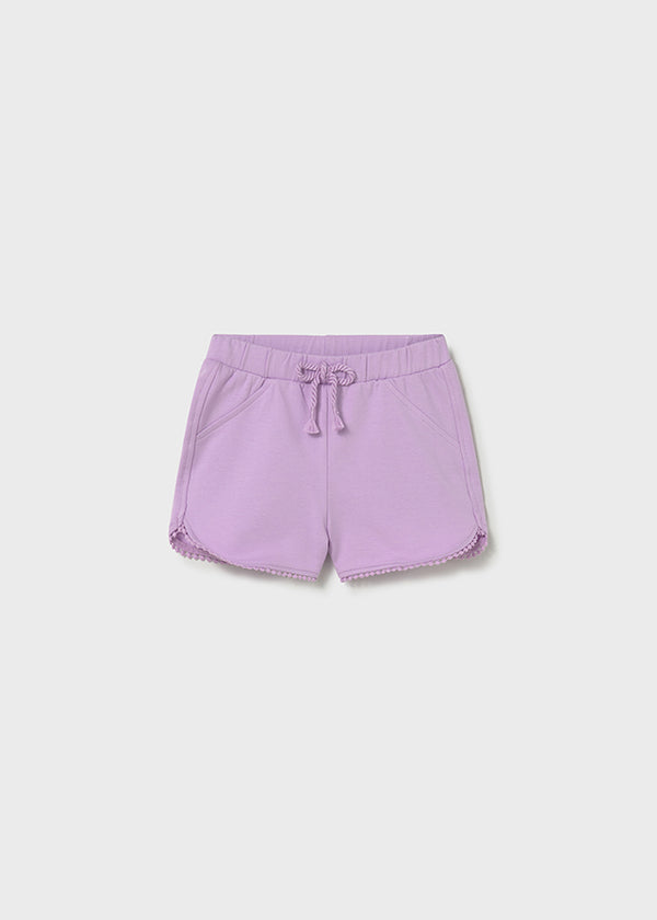 Girls Lavender Shorts