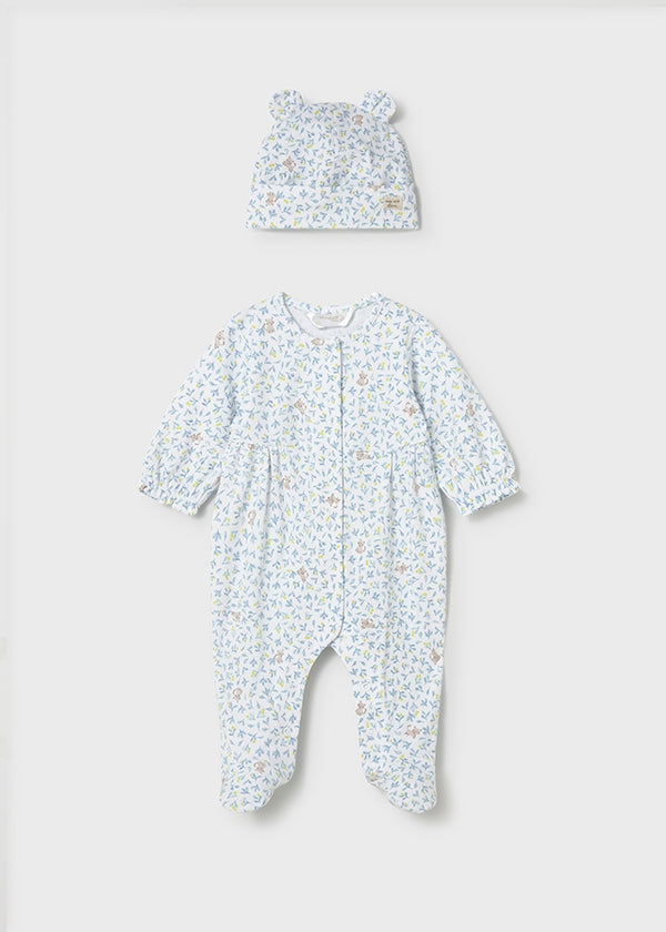 Mayoral Girls Boys Infants Toddlers Kids Juniors Footie Sleeper Sleepwear Nightwear Hat Flowers Kittens Cats The Plaid Giraffe Children's Boutique
